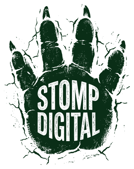 Stomp Digital Paw Stamp logo